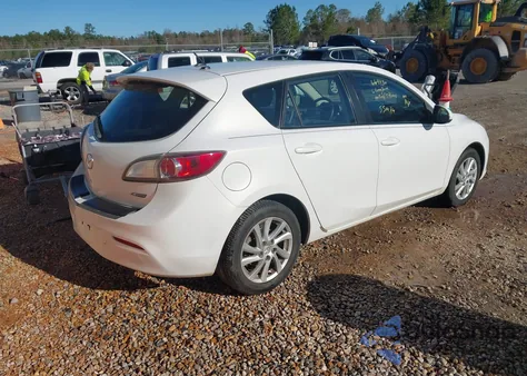 2012 Mazda Mazda3 I Touring z USA, uszkodzony, nr VIN JM1BL1L74C1664430